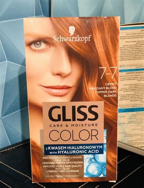 Schwarzkopf Gliss Color Farba do włosów Z kwasem hialuronowym nr 7