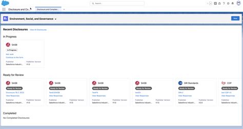 Divulgación y cumplimiento en Net Zero Cloud EGA Futura