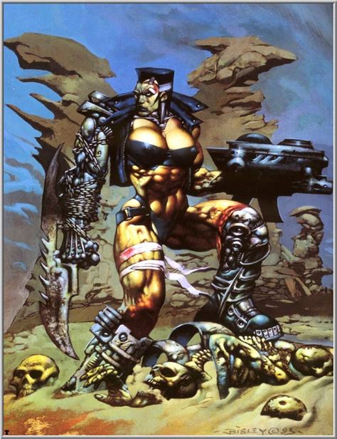 Simon Bisley Hi Octane The Art Of Simon Bisley Simon Bisley Scifi