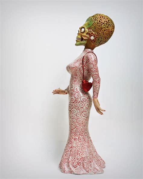 Martian Girl - Mars Attacks! #marsattacks #lucavandort #sculpture ...