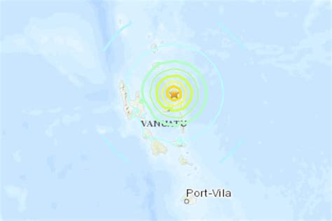 Shallow M6 7 Earthquake Hits Vanuatu Powerful M6 0 Earthquake Strikes