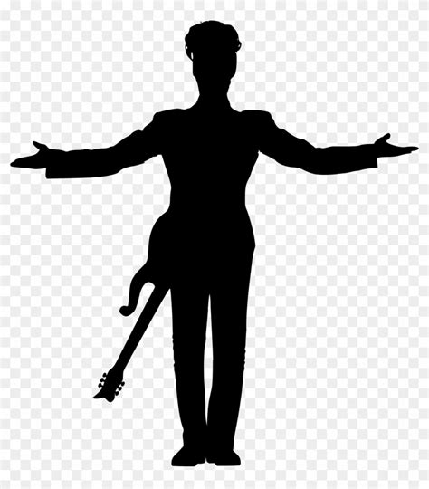 Big Image - Prince Silhouette Art, HD Png Download - 2198x2400(#1559017 ...