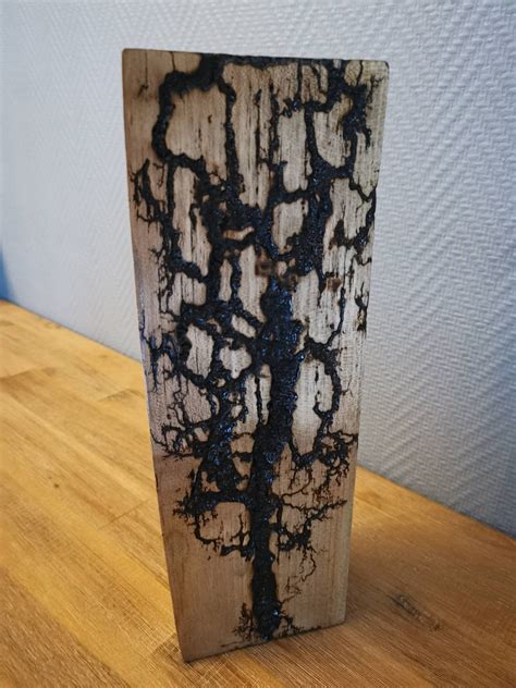 Figures De Lichtenberg Sur B Che De Bois Etsy