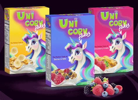 Packaging Design And Brand Character For Cereal Box Behance