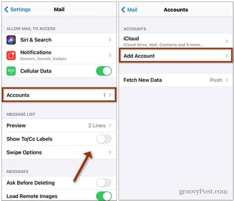 How To Set Up Your Email Accounts In The Mail App On Iphone Or Ipad