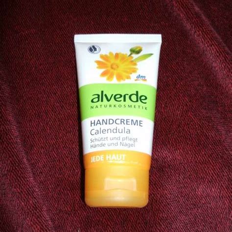 Test Handpflege Alverde Handcreme Calendula Pinkmelon