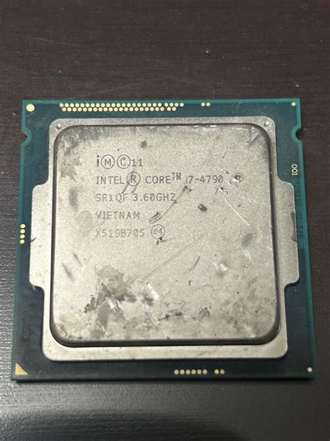 Yahooオークション Cpu Intel Core I7 4790 Sr1qf 360ghz