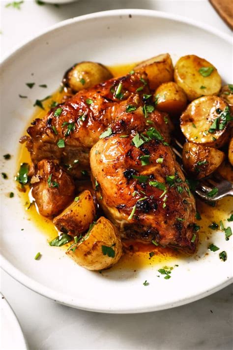 Chicken Thighs with Potatoes | Primavera Kitchen