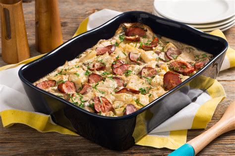 Sausage And Potato Bake Carolina Pride