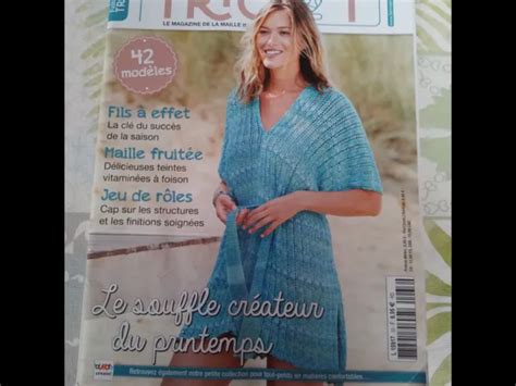 MAGAZINE TRICOT FAIT Main 42 Modeles N33 EUR 3 50 PicClick FR