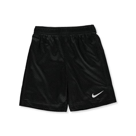 Nike Nike Boys Black Athletic Mesh Shorts 7