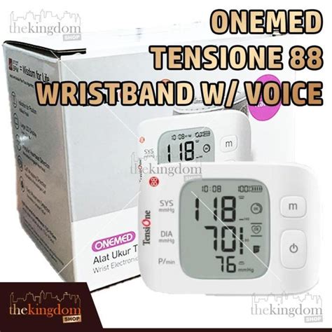 Jual Diagn Onemed Tensione 1A Wrist Digital Tensimeter Tensi One 88