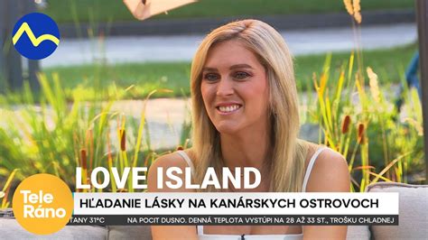 Love Island nová sezóna Moderátorka Zorka Hejdová Teleráno YouTube