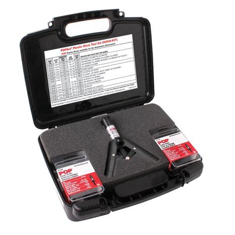 Manual Rivet Tool Kit For Plastic Rivets By Heli Coil Products