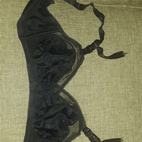 Hollywood Vassarette Intimates And Sleepwear 95 Black Bullet Bra