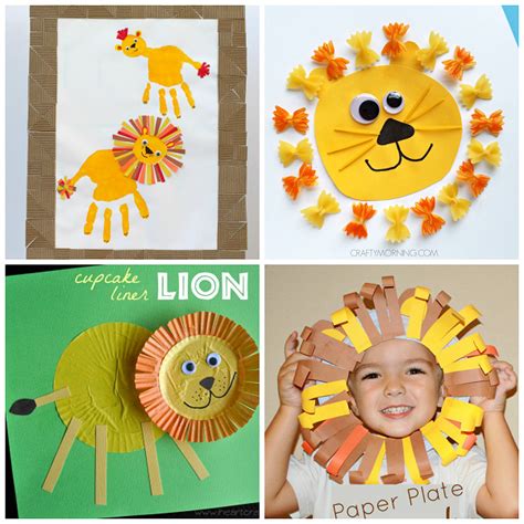 Lion Crafts For Kids To Make Lion Craft Crafts Crafts For Kids To Make