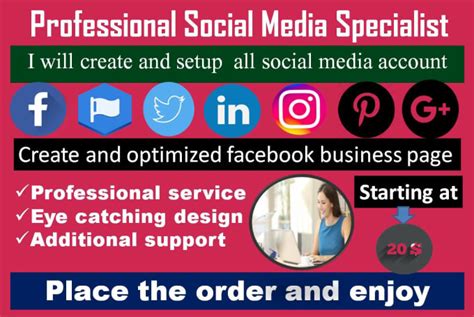 Create And Setup All Social Media Accounts By Sohelrana75 Fiverr