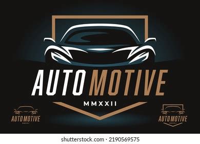 Auto Car Dealer Logo Emblem Sports Stock Vector (Royalty Free ...