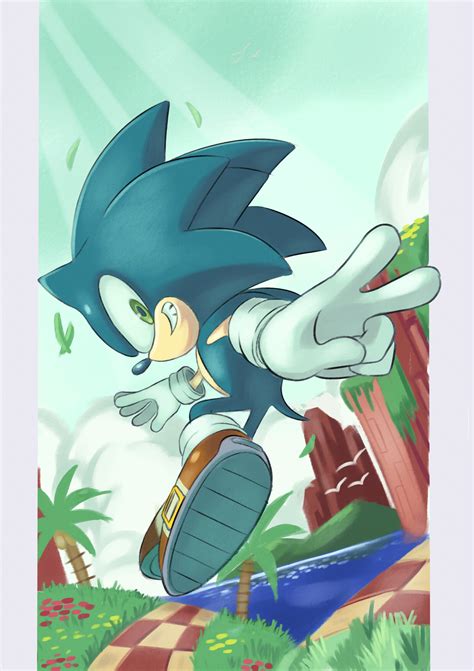 Green Hills Sonic The Hedgehog Wallpaper Fanpop Page