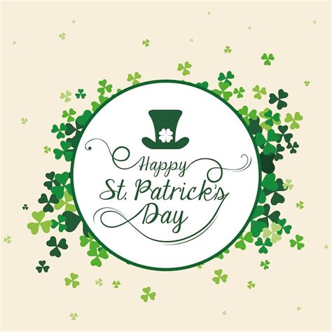 Premium Vector Happy Saint Patricks Day Design