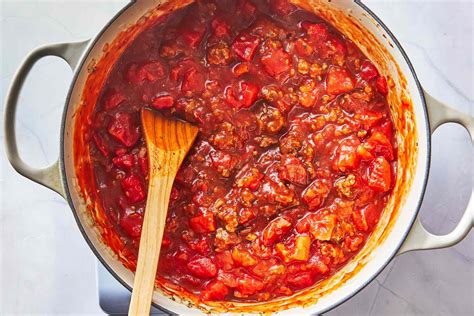 Homemade Spaghetti Sauce Recipe