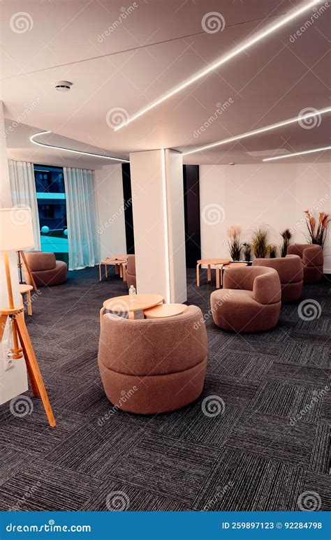 Interior Design First Floor Stock Image - Image of chair, flooring ...