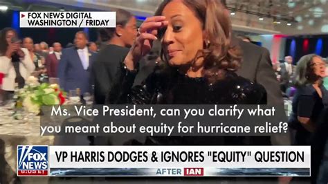 Kamala Harris Dodges Foxs Question On Equity Remark Fox News Video