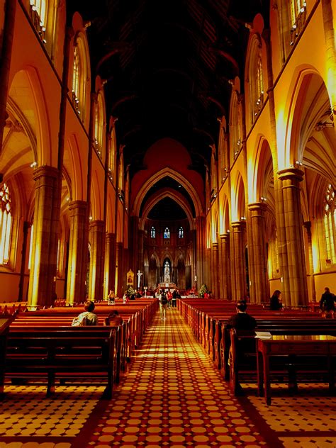 Picture Of St Patricks Cathedral In Melbourne Raustralia