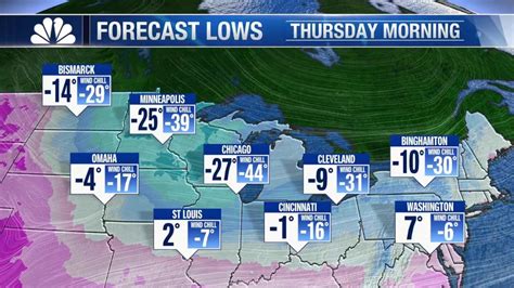 2019 Polar Vortex Tracker — Live Updates Nbc News