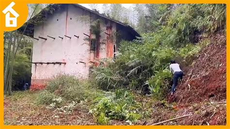 Leaving City Poor Girl Renovates Old Abandoned House In The Forest