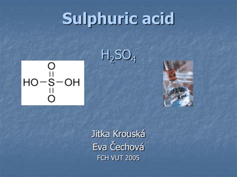 Sulphuric acid