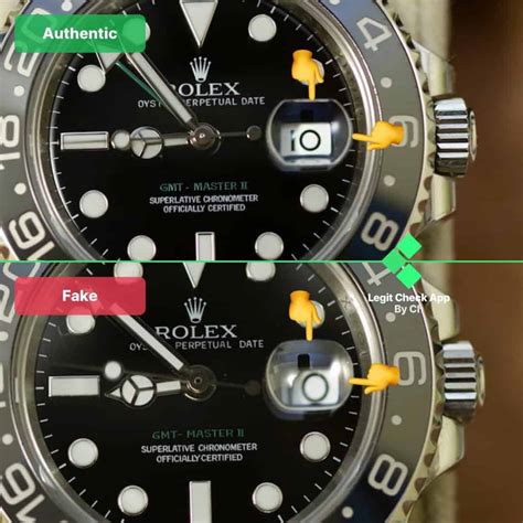 How To Authenticate Rolex Gmt Master Ii Fake Vs Real Guide Legit