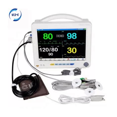 Rayman 12 1 Inch Portable Medical Equipment Icu Multiparameter Patient Monitor Smart Portable