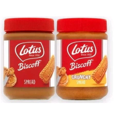 Jual Lotus Biscoff Biscuit Spread And Crunchy Spread 400380g 190200g