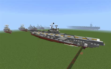 1 5 Scale Uss Midway Cva 41 Minecraft Map