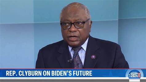 Rep. Jim Clyburn Says Conversations About Biden Dropping Out Need to End