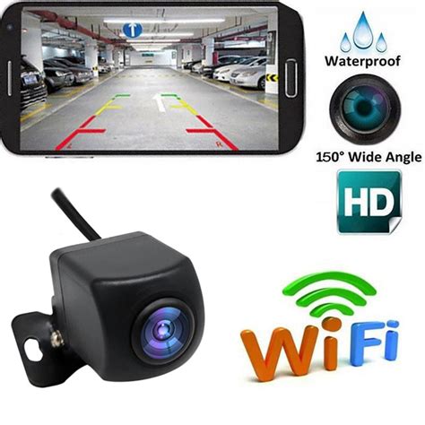 K P Wireless Backup Camera Hd Wifi Rear View Camera For Car Vehicles