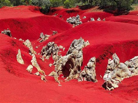 Visita Marte En México En Las Dunas Rojas De Pacula Hidalgo