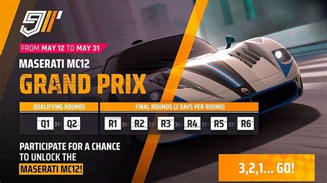 Asphalt 9 Maserati MC12 Grand Prix Practice Round Your Way For