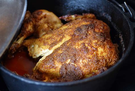 Dutch Oven Whole Roast Chicken