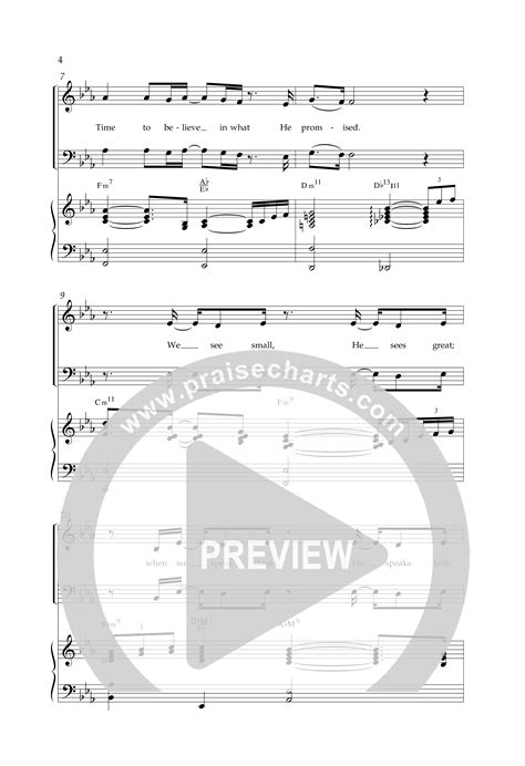 Time To Believe With I Believe Jesus Saves Choral Anthem Satb Sheet