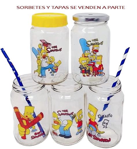 Frasco Amanecer Cc S Tapa Pack X Unidades C Uno Simpson