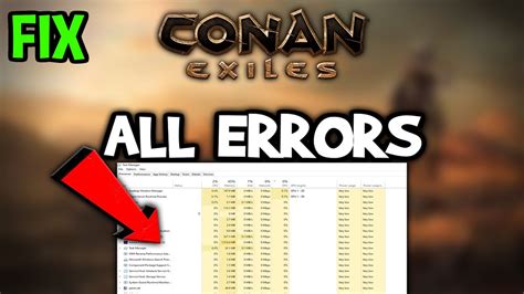 Conan Exiles How To Fix All Errors Complete Tutorial YouTube