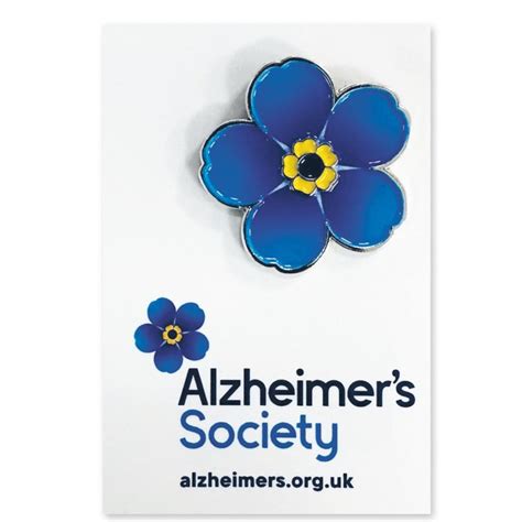 Forget Me Not Flower Pin Badge Alzheimer S Society