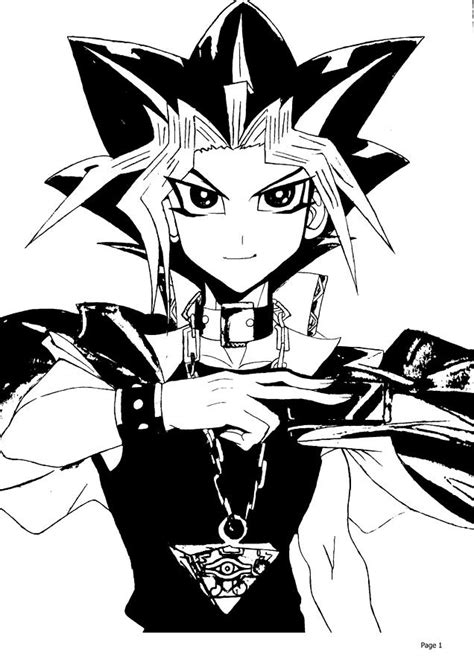 Yu Gi Oh Drawing By Samia Mohamed