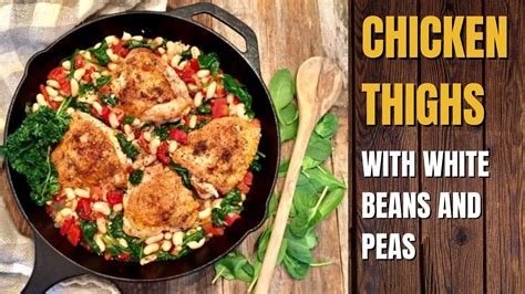 Tuscan Chicken Thighs With White Beans Chef Brians Kitchen YouTube