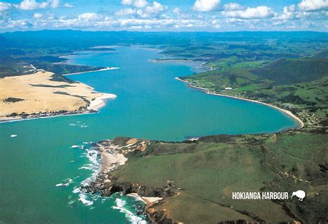 hokianga harbour small postcard postcards nz