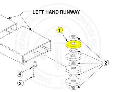 Cable Sheave Oem For Rotary Post Lifts Smo Aro Fc Hernick