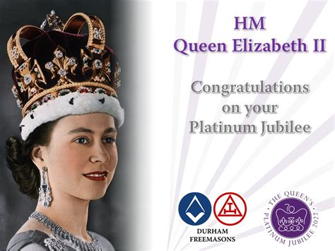 Durham Freemasons On Twitter Congratulations To Hm The Queen On Her