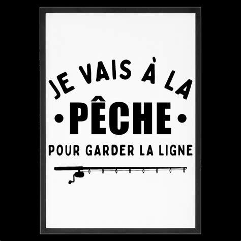 Affiche Garde la pêche La French Touch